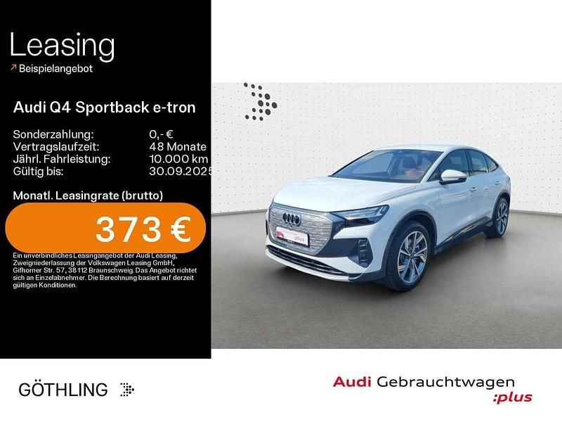 Gletscherweiß metallic Gebraucht 2025 Audi Q4 e-tron Advanced SUV | 43.980 € (Guter Preis) - Bild 1/4