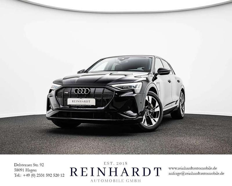 Gebraucht Audi e-tron S-Line 300 kW (408 PS) 2023 Mythosschwarz metallic SUV