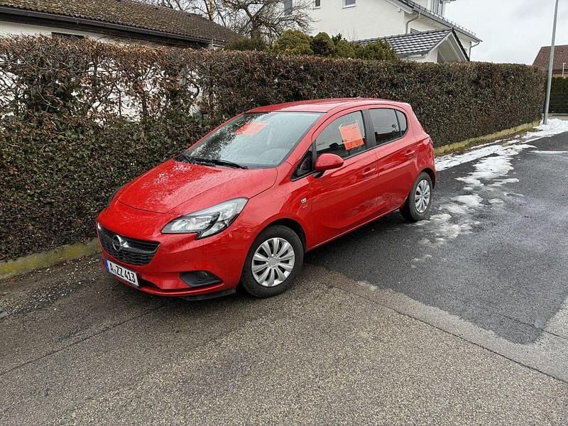 Rot Gebraucht 2016 Opel Corsa Edition Limousine | 6.400 € (Guter Preis) - Bild 1/4