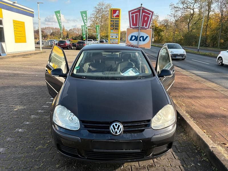 Schwarz Gebraucht 2005 VW Golf V Kleinwagen | 1.000 € (Superpreis) - Bild 1/4