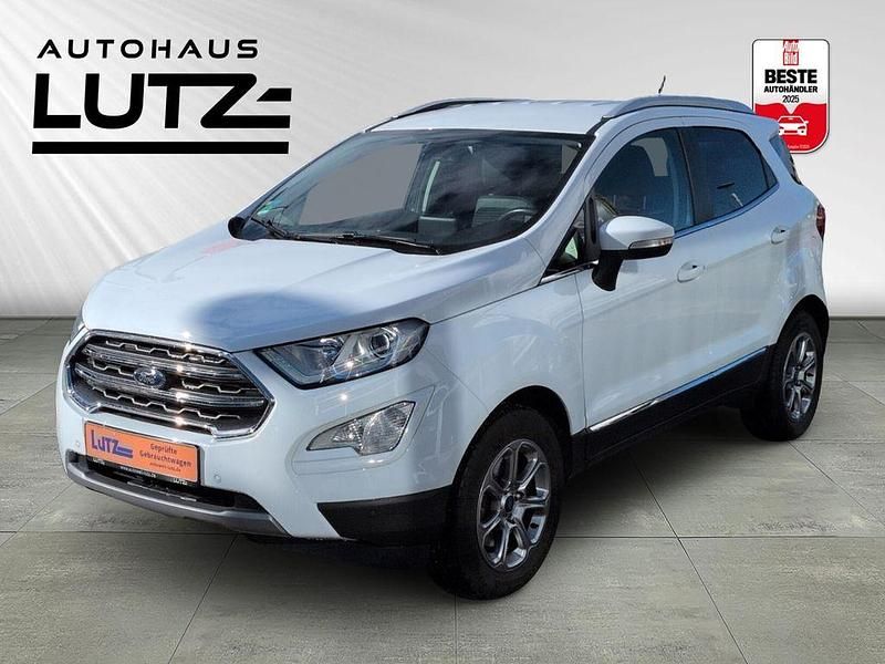 Weiß Gebraucht 2018 Ford Ecosport Titanium SUV | 14.490 € (Teuer) - Bild 1/4