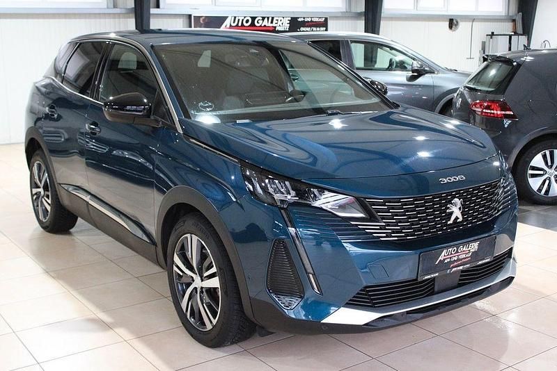 Blau Gebraucht 2023 Peugeot 3008 Allure SUV | 17.990 € (Fairer Preis) - Bild 1/4