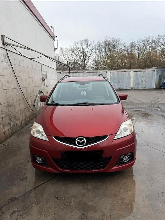 Gebraucht Mazda 5 Comfort 116 PS (85 kW) 2009 Rot Van / Kleinbus