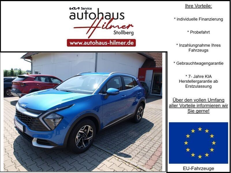 Blau Neu 2024 Kia Sportage SUV | 32.990 € (Superpreis) - Bild 1/4
