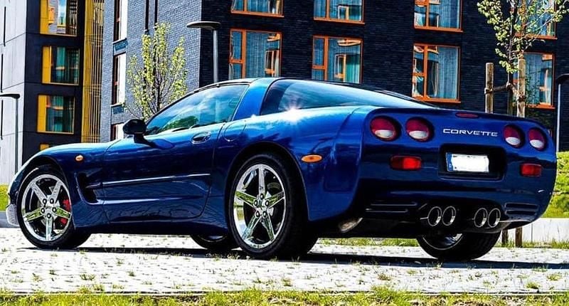 Blau Gebraucht 2002 Corvette C5 Coupé | 25.500 € (Guter Preis) - Bild 1/4