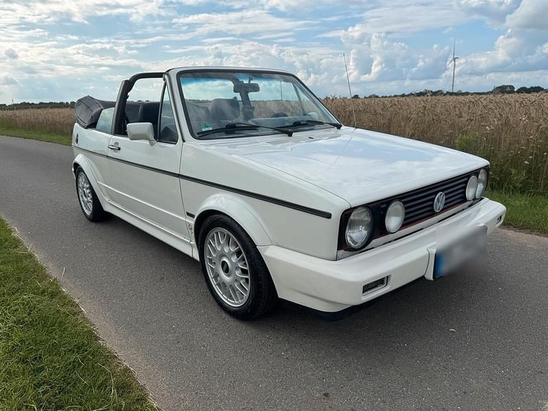 Weiß Gebraucht 1991 VW Golf Cabriolet Cabrio | 8.999 € - Bild 1/4