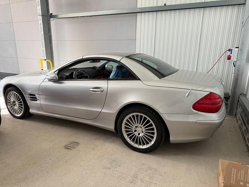 Silber Gebraucht 2001 Mercedes SL350 Cabrio | 17.900 € - Bild 1/4