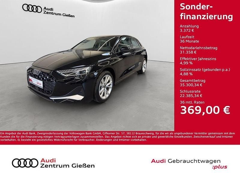 Second-hand Audi A3 Advanced 150 CP (110 kW) 2025 Negru Berlinǎ