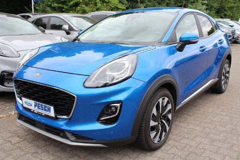 Blau Gebraucht 2024 Ford Puma Titanium SUV | 21.485 € (Guter Preis) - Bild 1/4