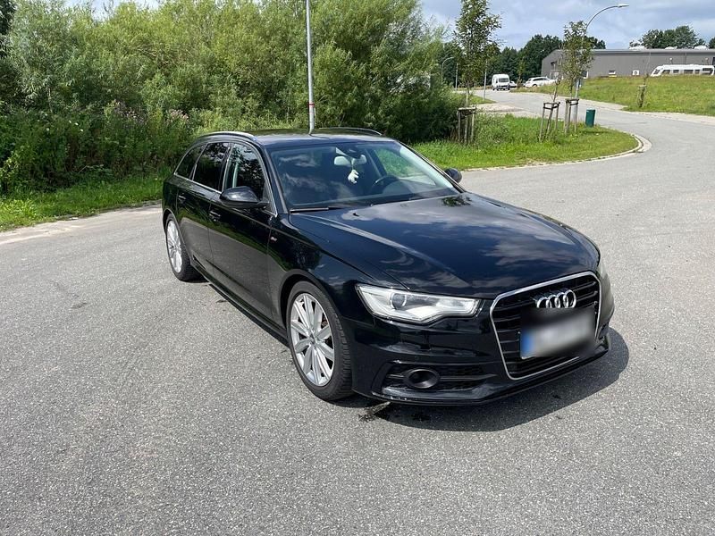 Schwarz Gebraucht 2014 Audi A6 S-Line Kombi | 10.900 € (Guter Preis) - Bild 1/4