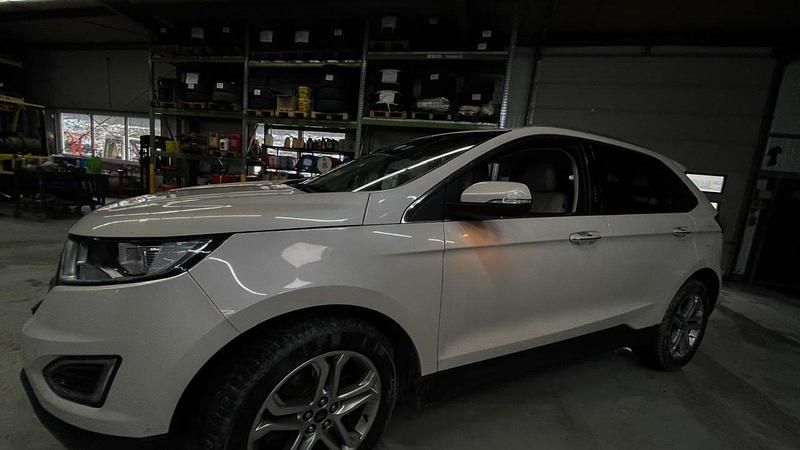 Gebraucht Ford Edge Titanium 245 PS (180 kW) 2017 Weiß SUV
