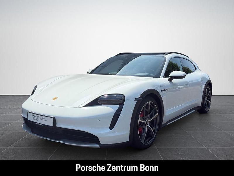 Weiss Gebraucht 2022 Porsche Taycan 4S Cross Turismo Limousine | 63.950 € (Superpreis) - Bild 1/4