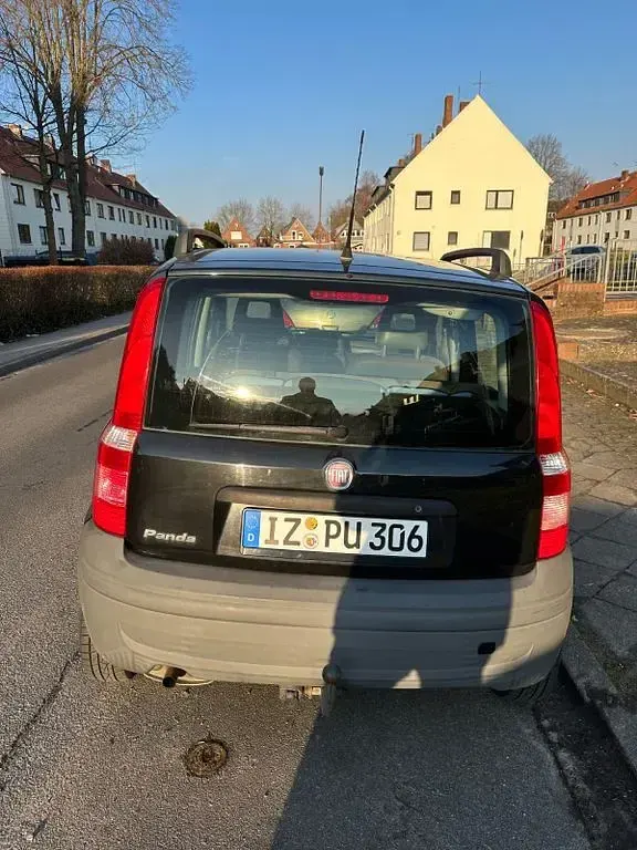 Gebraucht Fiat Panda 60 PS (44 kW) 2009 Schwarz Kleinwagen