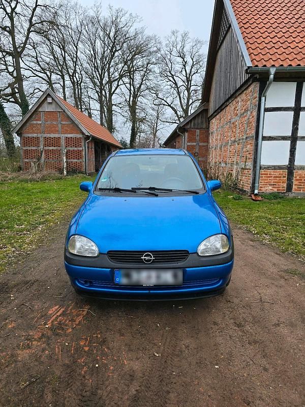 Gebraucht Opel Corsa 54 PS (39 kW) 1999 Blau Kleinwagen