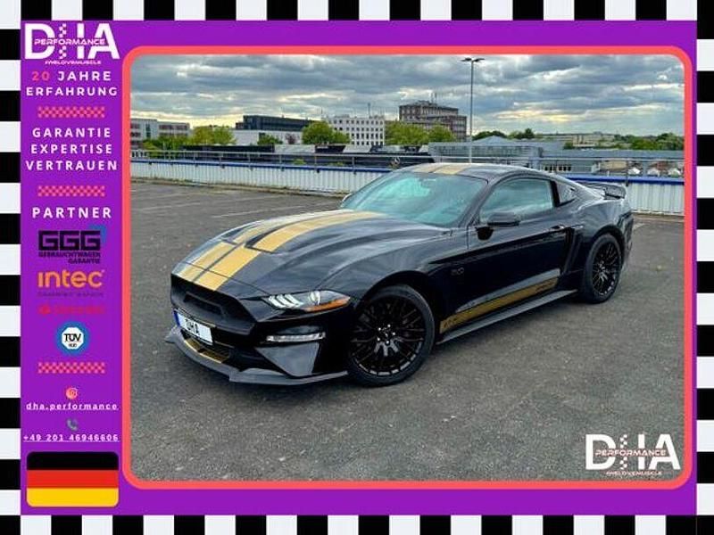 Shadow black (shadow black) Gebraucht 2019 Ford Mustang Coupé | 36.987 € (Superpreis) - Bild 1/4