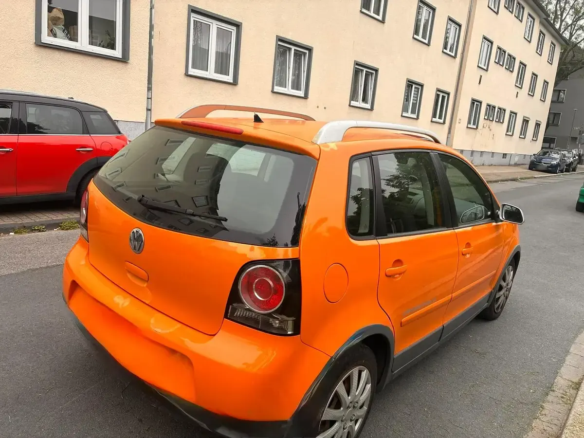 Gebraucht VW Polo Cross 80 PS (58 kW) 2007 Orange Kleinwagen