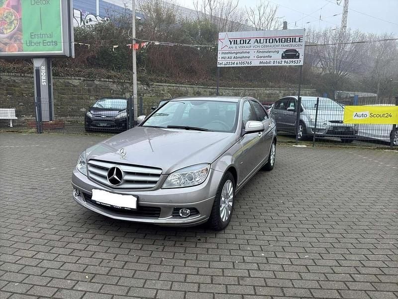Cubanitsilber metallic Gebraucht 2007 Mercedes C200 Elegance Limousine | 6.800 € (Fairer Preis) - Bild 1/4