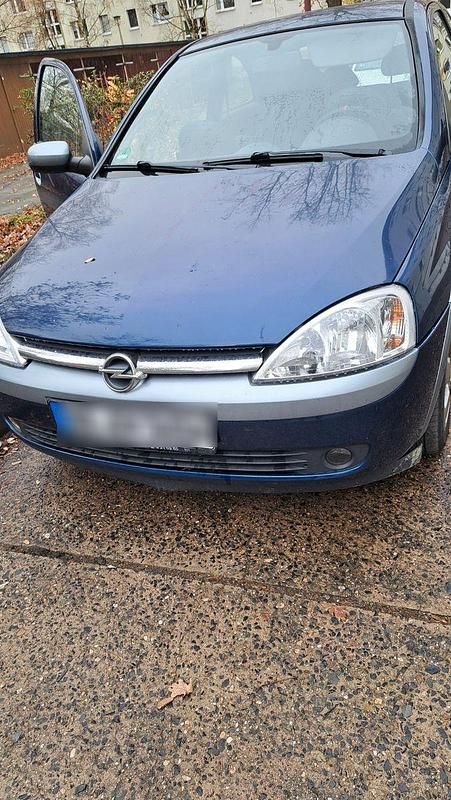 Blau Gebraucht 2003 Opel Corsa Cosmo Kleinwagen | 800 € (Guter Preis) - Bild 1/4