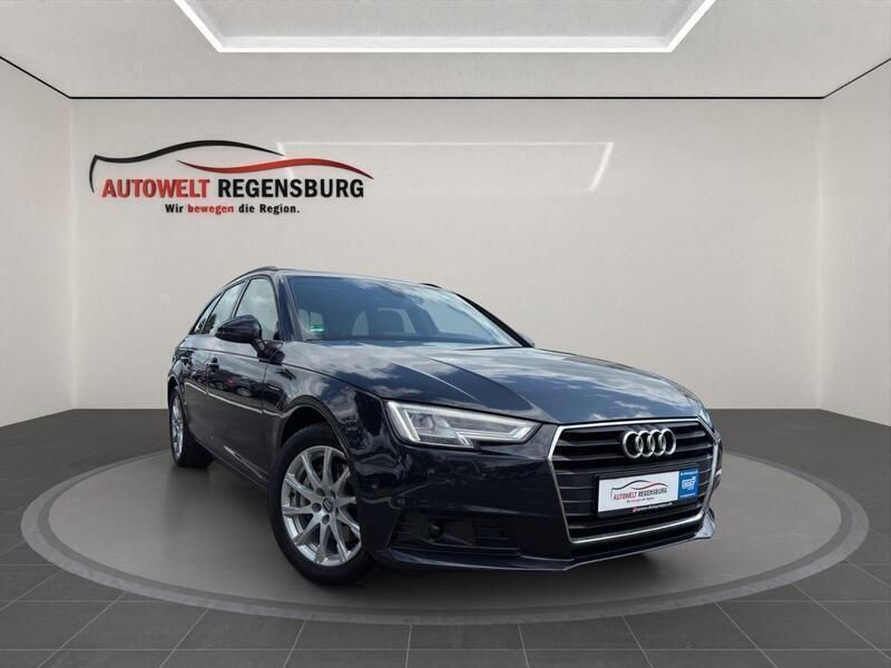 Mondscheinblau Gebraucht 2018 Audi A4 Ambiente Kombi | 22.990 € (Fairer Preis) - Bild 1/4