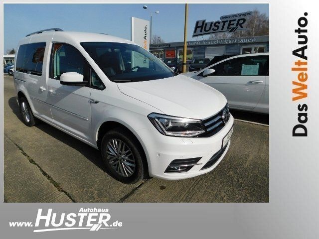 Gebraucht VW Caddy Highline 102 PS (75 kW) 2018 Weiß Van / Kleinbus