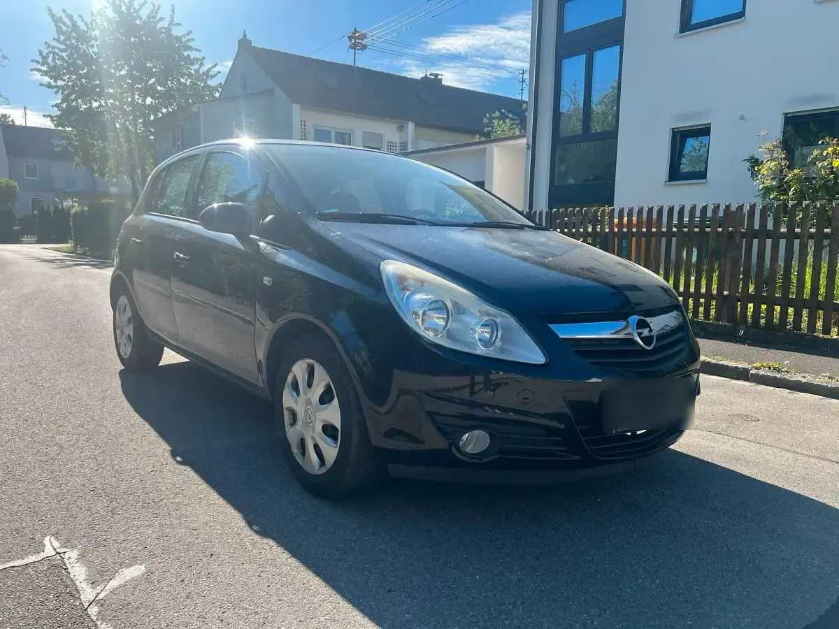 Gebraucht Opel Corsa 90 PS (66 kW) 2009 Schwarz Kleinwagen