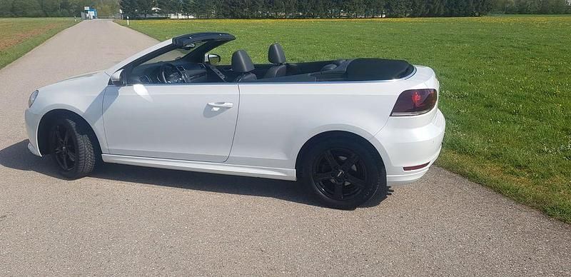 Weiß Gebraucht 2016 VW Golf Cabriolet Cabrio | 12.750 € (Fairer Preis) - Bild 1/4