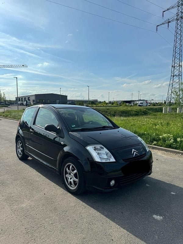 Schwarz Gebraucht 2007 Citroën C2 Kleinwagen | 1.199 € - Bild 1/4