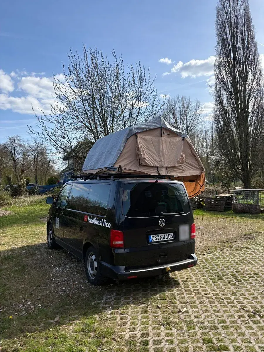 Gebraucht VW Multivan 184 PS (135 kW) 2010 Schwarz Van / Kleinbus
