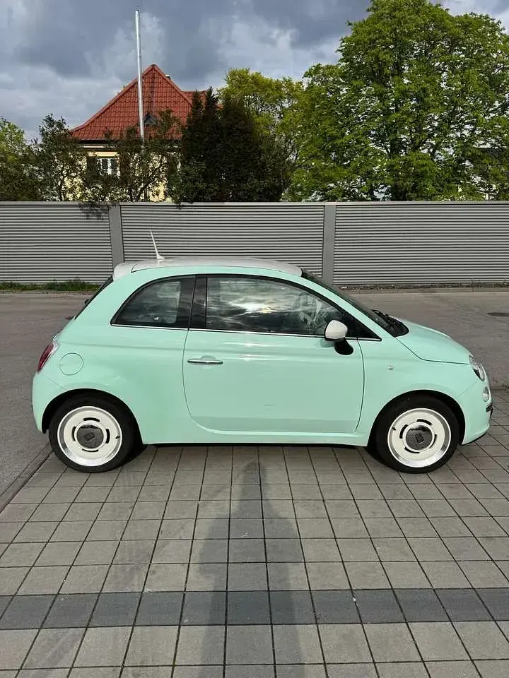Gebraucht Fiat 500 69 PS (50 kW) 2015 Grün Limousine
