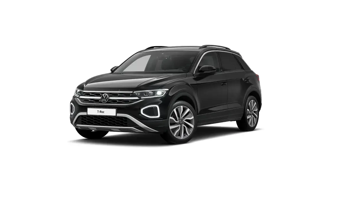 Gebraucht VW T-Roc Move 150 PS (110 kW) 2024 Schwarz SUV