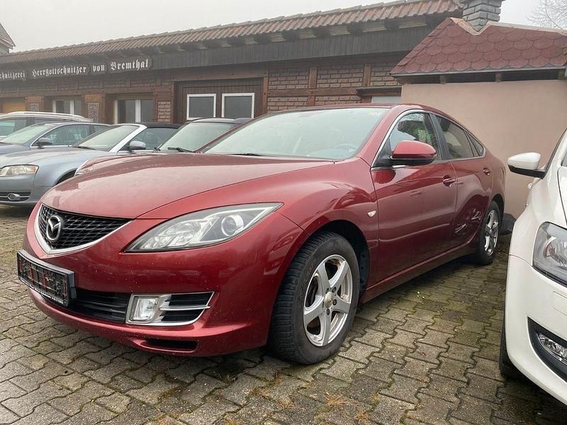 Gebraucht Mazda 6 Exclusive 147 PS (108 kW) 2009 Carminarot metallic Limousine