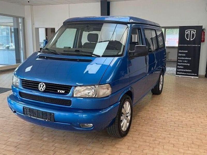 Blau Gebraucht 2000 VW T4 California Van | 11.950 € (Superpreis) - Bild 1/4