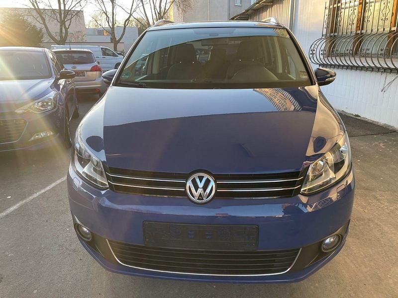 Gebraucht VW Touran Highline 140 PS (102 kW) 2011 Blau Van / Kleinbus