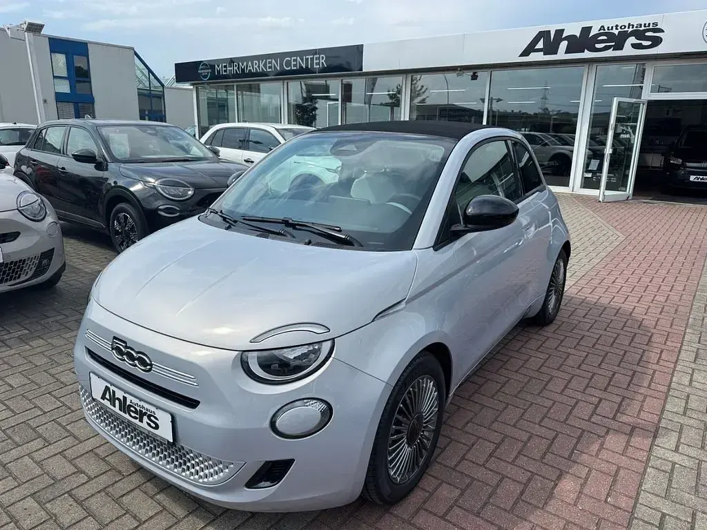 Neu Fiat 500C Icon 65 PS (47 kW) 2026 Blau Cabrio