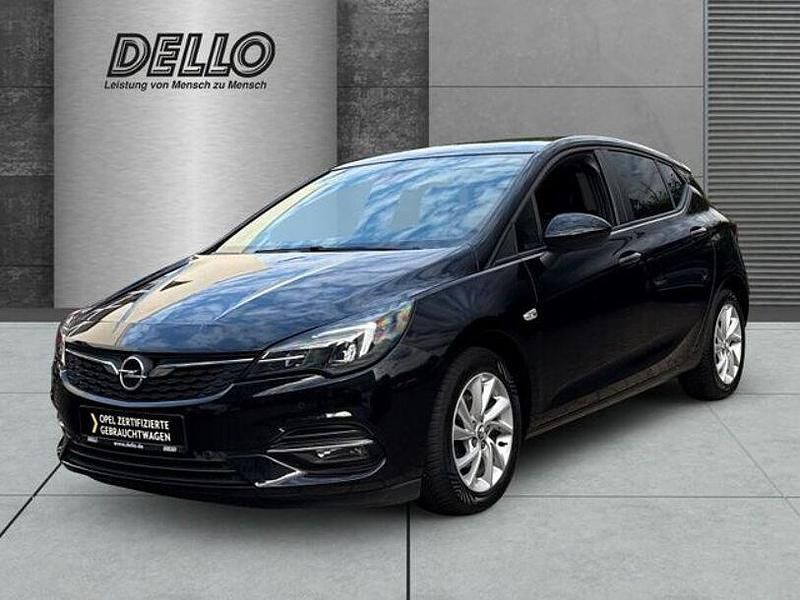 Schwarz Gebraucht 2021 Opel Astra Edition Limousine | 15.990 € (Fairer Preis) - Bild 1/4