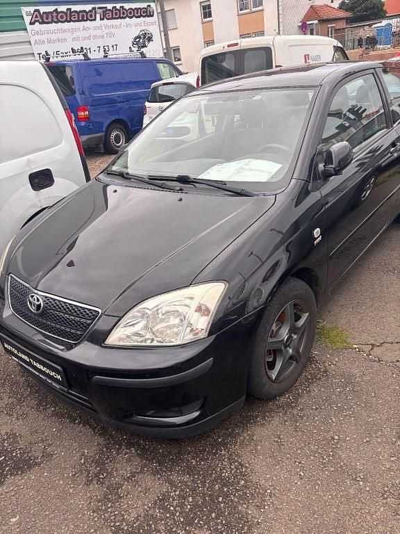 Gebraucht Toyota Corolla 110 PS (80 kW) 2003 Schwarz Limousine