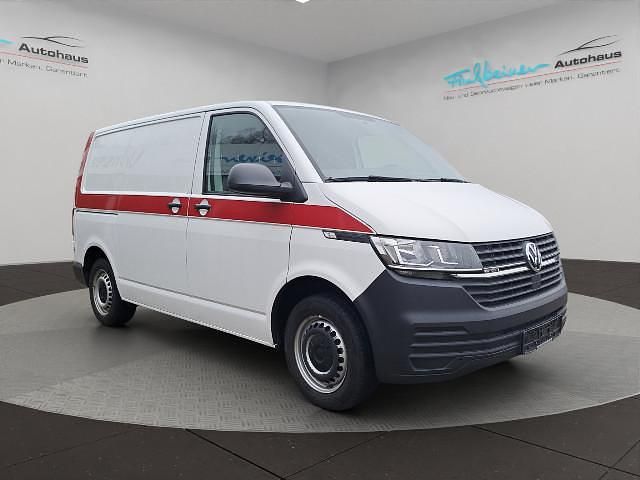 Gebraucht VW T6.1 150 PS (110 kW) 2021 Candyweiß, uni Van