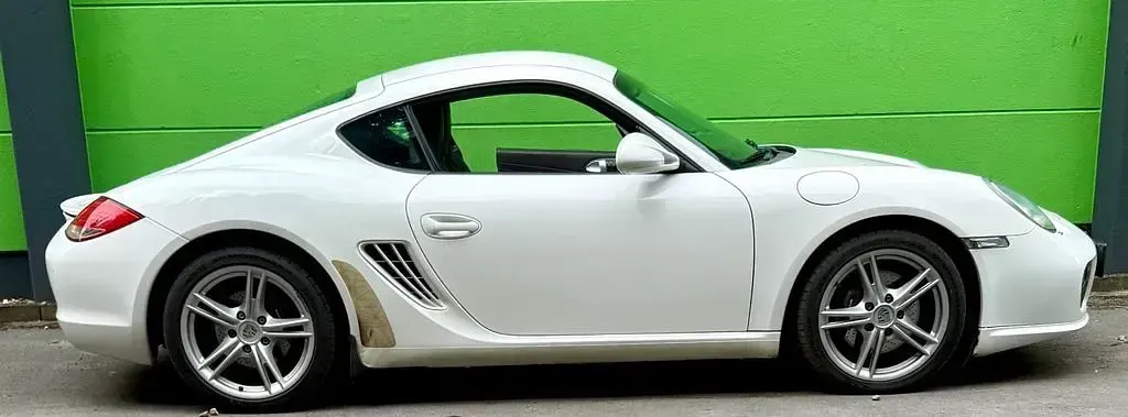 Gebraucht Porsche Cayman 265 PS (194 kW) 2009 Weiß Coupé