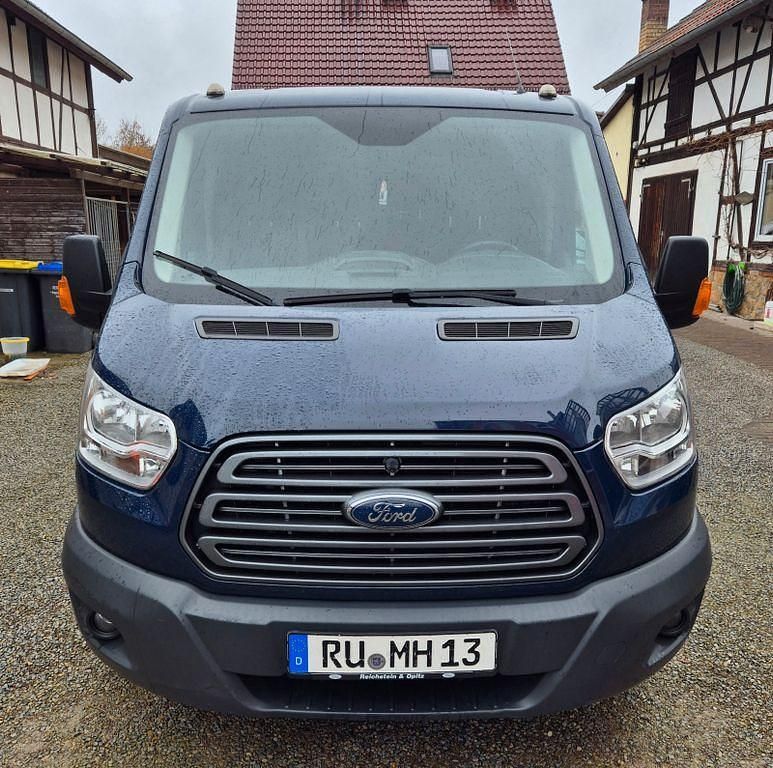 Second-hand Ford Transit 170 CP (125 kW) 2018 Albastru Berlinǎ
