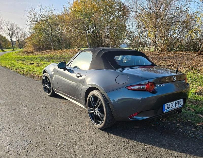 Schwarz Gebraucht 2017 Mazda MX5 Sports-Line Cabrio | 17.000 € (Guter Preis) - Bild 1/4