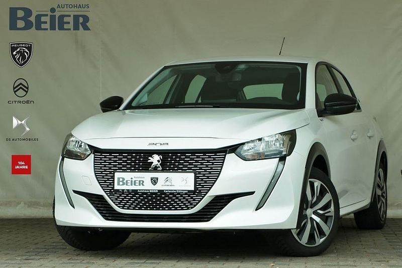 Weiß Gebraucht 2022 Peugeot e-208 Active Kleinwagen | 15.380 € (Fairer Preis) - Bild 1/4