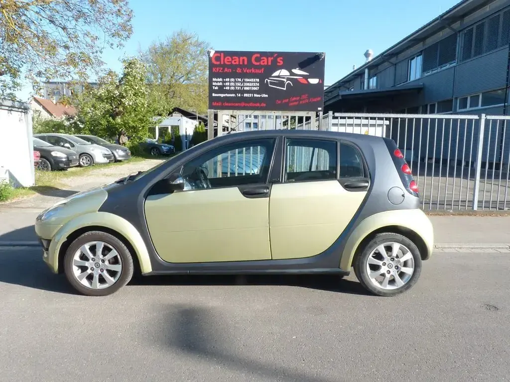 Second-hand Smart ForFour Basis 75 CP (55 kW) 2006 Verde Hatchback