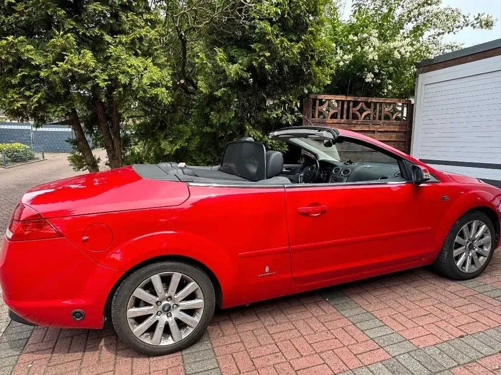 Gebraucht Ford Focus Cabriolet Titanium 145 PS (106 kW) 2007 Rot Cabrio