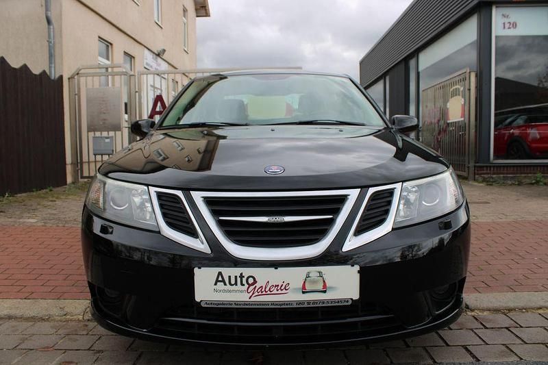 Second-hand Saab 9-3 Linear 122 CP (89 kW) 2008 Negru Berlinǎ