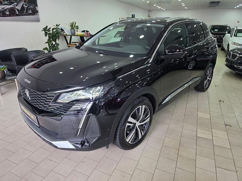 Schwarz Gebraucht 2021 Peugeot 3008 Allure SUV | 22.490 € (Superpreis) - Bild 1/4