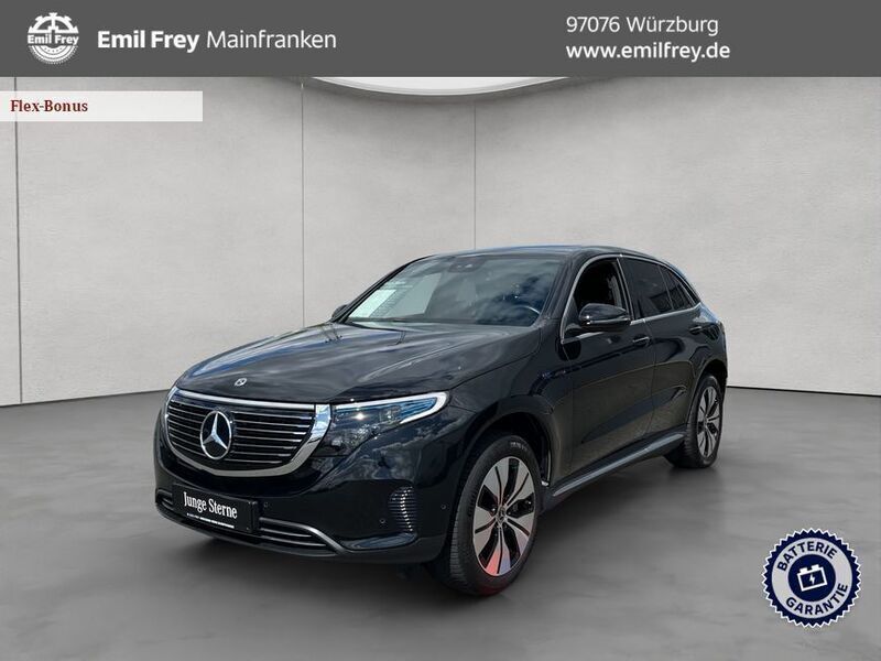 Schwarz Gebraucht 2021 Mercedes EQC400 SUV | 33.950 € (Superpreis) - Bild 1/4