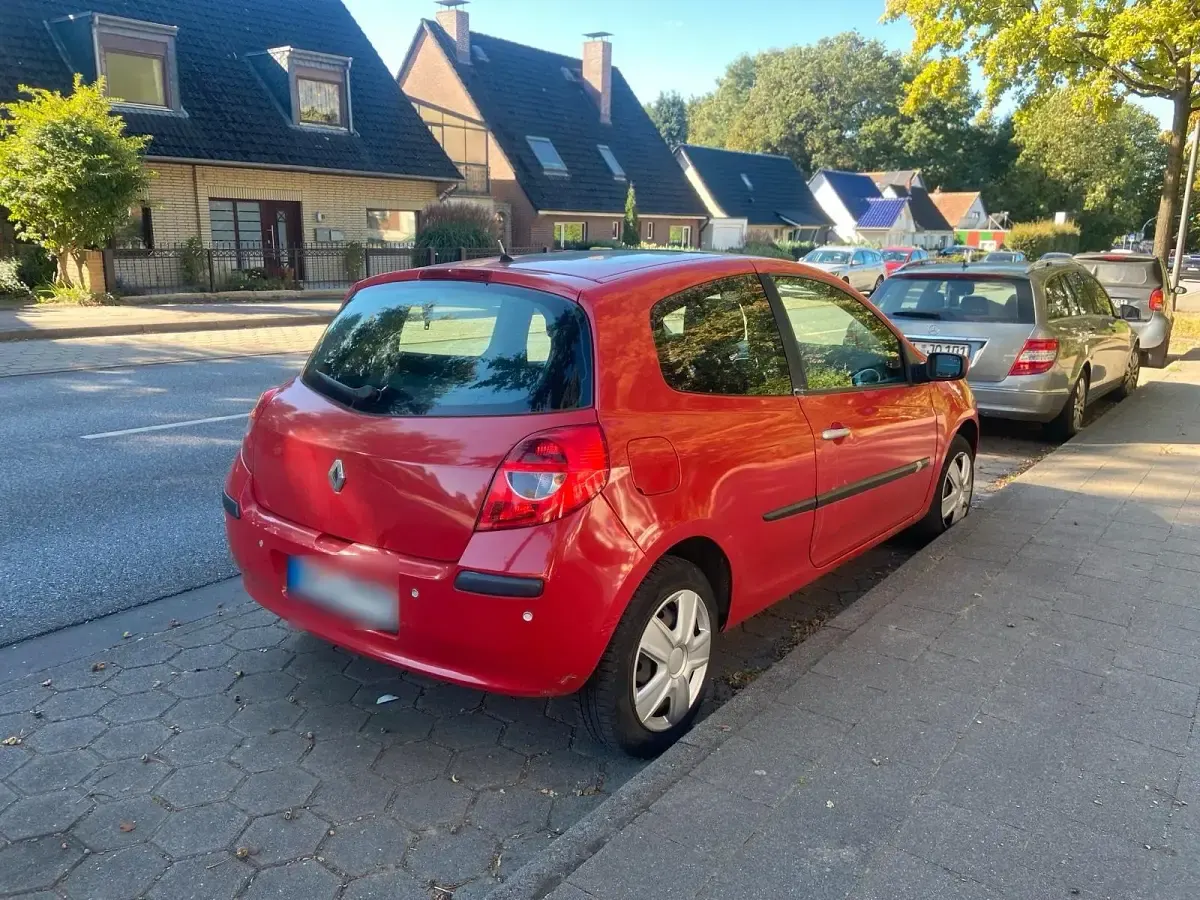 Brugt Renault Clio II 2007 Rød Hatchback