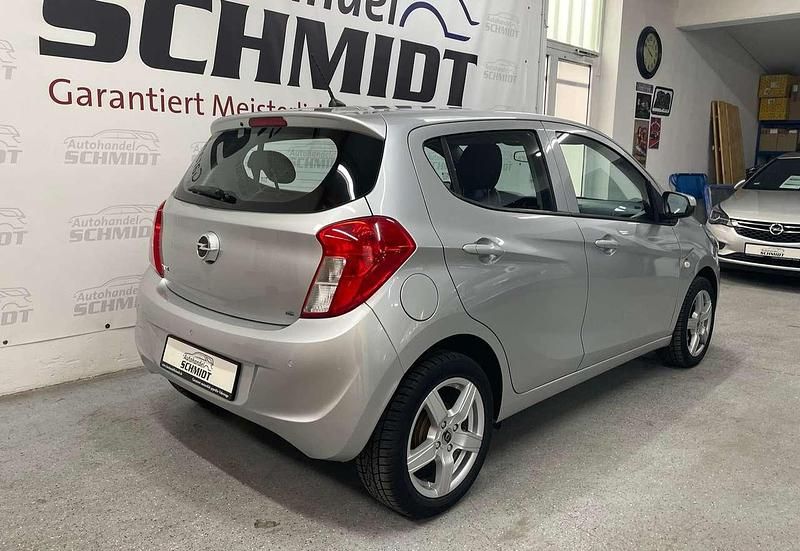 Gebraucht Opel Karl Edition 75 PS (55 kW) 2015 Argon silber/ice silver (m2) Kleinwagen
