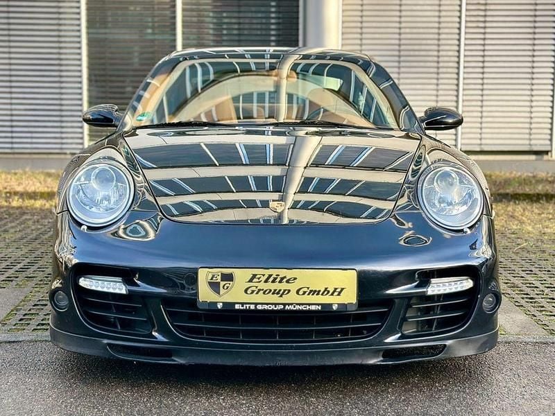 Gebraucht Porsche 911 Turbo Chrono 480 PS (353 kW) 2008 Basaltschwarz Coupé