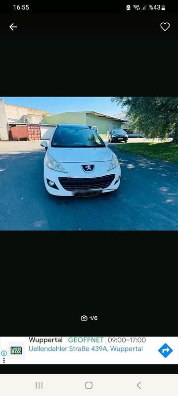 Gebraucht Peugeot 207 92 PS (67 kW) 2012 Andere farben Kombi